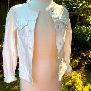 Club Monaco white jacket